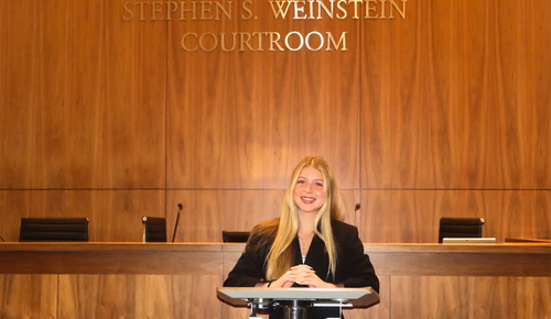 S1 Crim Law Zarah Garzon podium.png